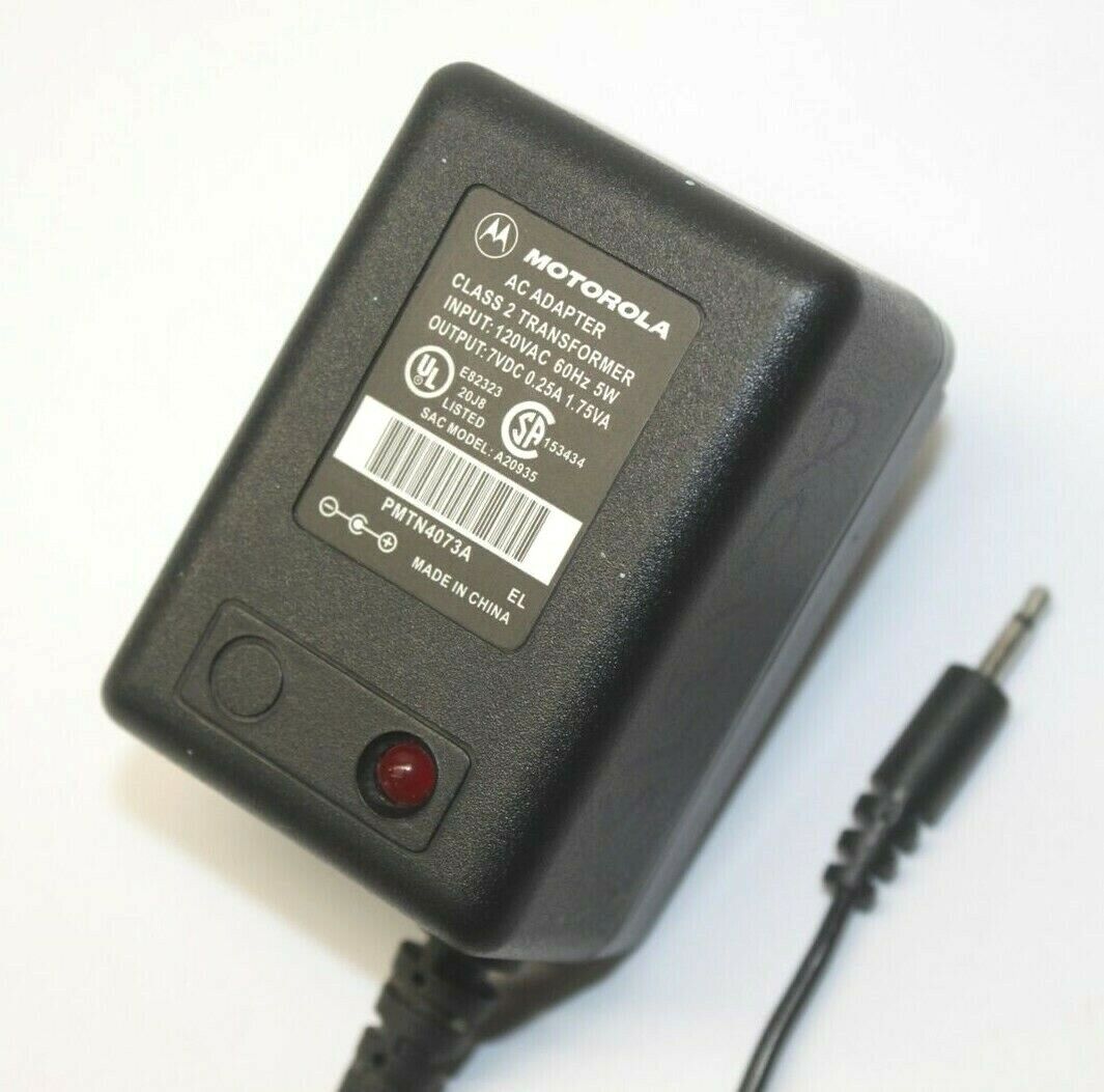 *Brand NEW* PMTN4073A Motorola 7VDC 0.25A AC DC ADAPTER POWER SUPPLY - Click Image to Close